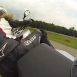 BIKERGIRL KNEEDOWN |  SV650N |