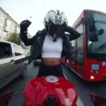 LAS CHICAS EN BICICLETAS SON IMPRESIONANTES # 21 Las mejores motociclistas, motociclistas, bicicletas @veter_dina