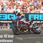Recopilación de acrobacias para moto femenina / femenina 2017