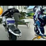 Super Bike Girls ???????? 2021 Crazy girl realiza acrobacias en motocicleta en las calles de St. Louis ????Big As * ????