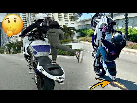 Super Bike Girls ???????? 2021 Crazy girl realiza acrobacias en motocicleta en las calles de St. Louis ????Big As * ????