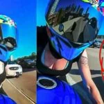 Conductor vengativo persiguió a lady ciclista |  MOTOCICLISTAS vs GENTE ESTíšPIDA Y ENOJADA |