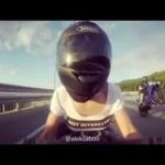 Ciclistas y chicas