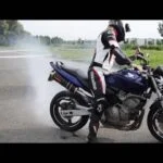 BIKERGIRL BURNOUT |  Honda CB600F Hornet |