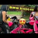 SUPER MOTOCICLETAS, BMW S1000 RR CHICAS 2021 ???????? !!!!  Buenas chicas en bicicleta ????Grandes * ???? # BMWS1000RR