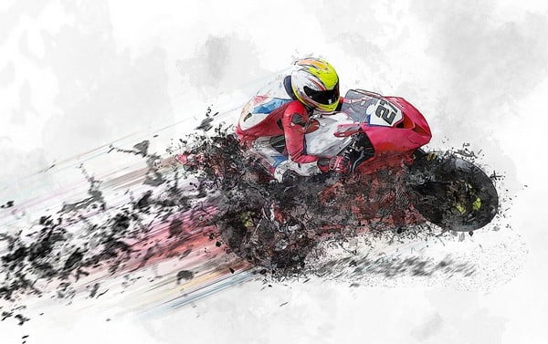 Correr mas en moto