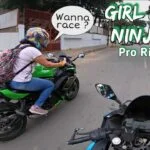 NIÑA MONTANDO KAWASAKI NINJA 650 |  PILOTO PRO GIRL