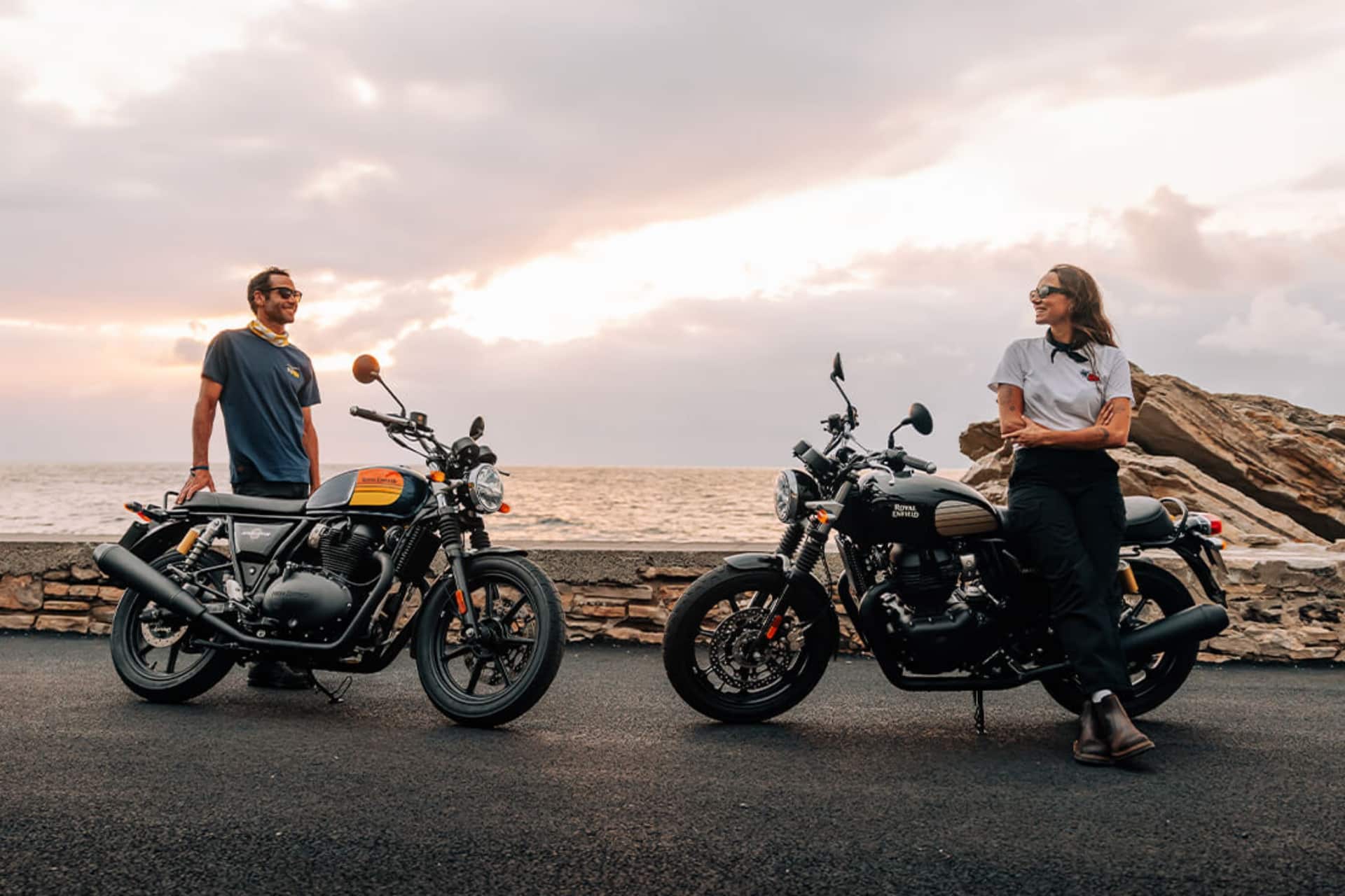 Royal Enfield Interceptor y Continental GT 2024