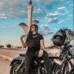 Chica motera del martes 20 febrero