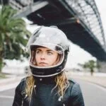 Chica motera del 20 julio