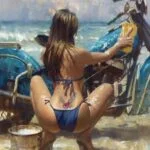 Chica motera del viernes 16 agosto