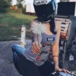 Chica motera del martes 03 septiembre