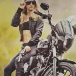 Chica motera del 18 septiembre