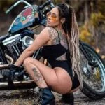 Chica motera del 11 octubre