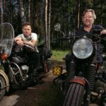 McGregor y Boorman exploran Europa en motos vintage