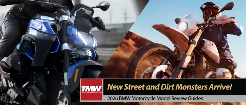 First 2026 BMW Street and Dirt Monsters Arrive! • Total Motorcycle