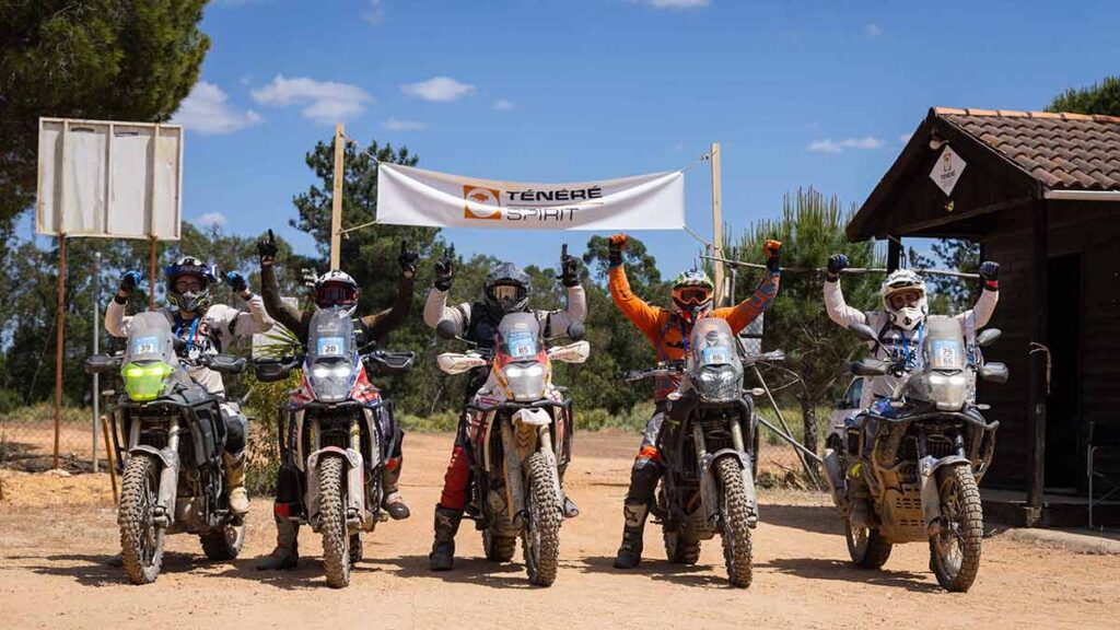 Las motos trail Yamaha se desfoga en el Ténéré Spirit 2025