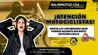 Atención motociclistas! Nueva ley antirruido 2025