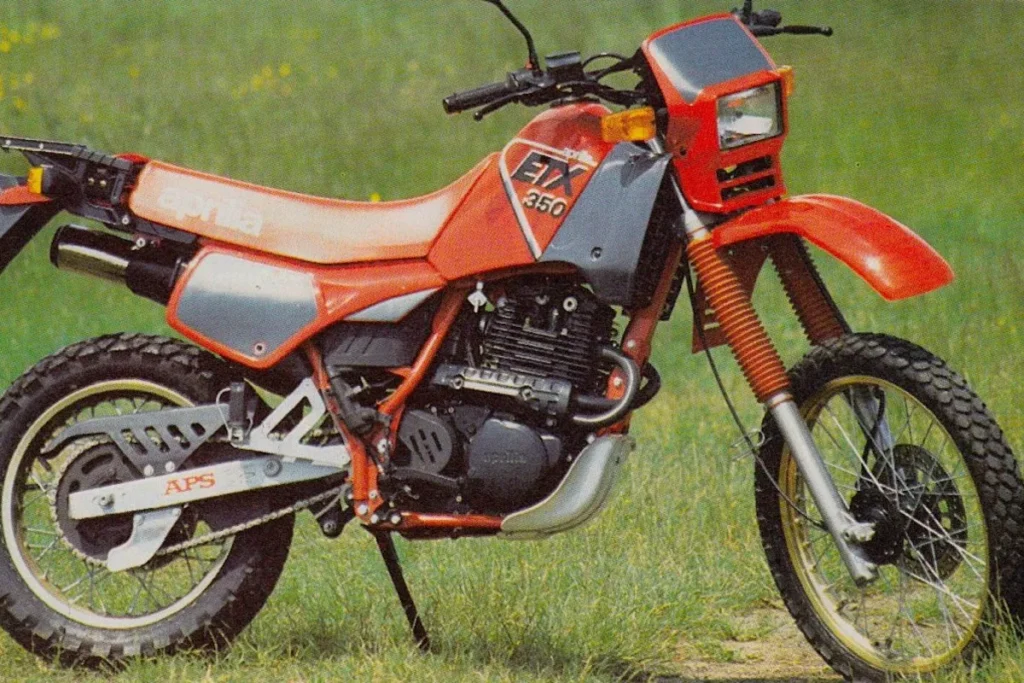 Moto del día: Aprilia ETX 350