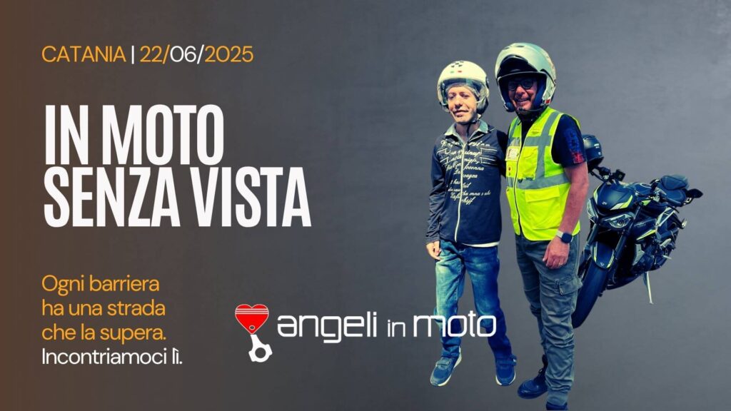 Catania da la bienvenida a "Motocicleta sin Vista" 2025 - Ángeles en Moto ODV