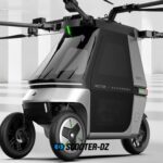 Skyrider x6: La motocicleta voladora híbrida del CES 2025