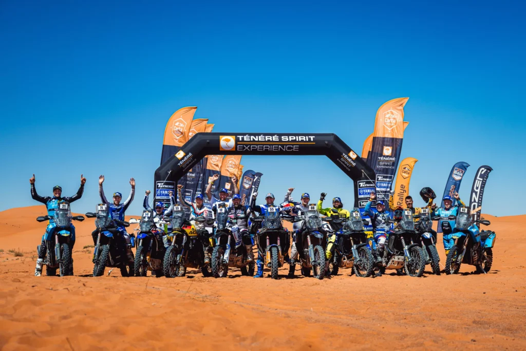 El ténéré 700 gytr brilla en el rally Carta: ¡5 motocicletas en el top 10, Gautier Paulin en el podio!