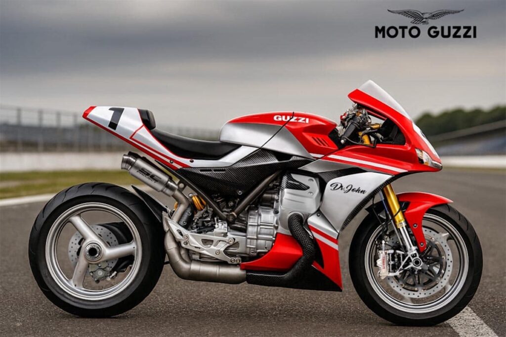 Si Moto Guzzi lanzase una deportiva "Dr. John Wittner Tribute", ¿se parecería a esta?