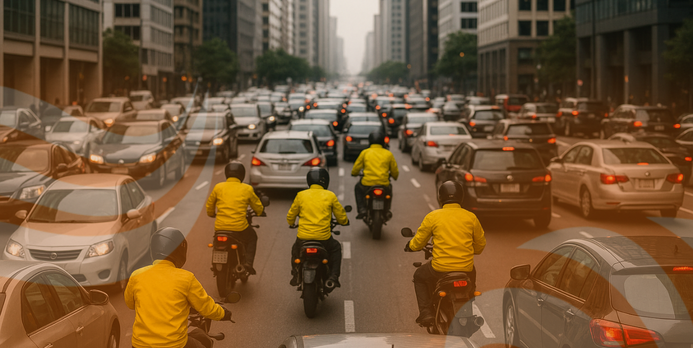 Colores para equipos motociclistas: correcto salvar la elección de vida