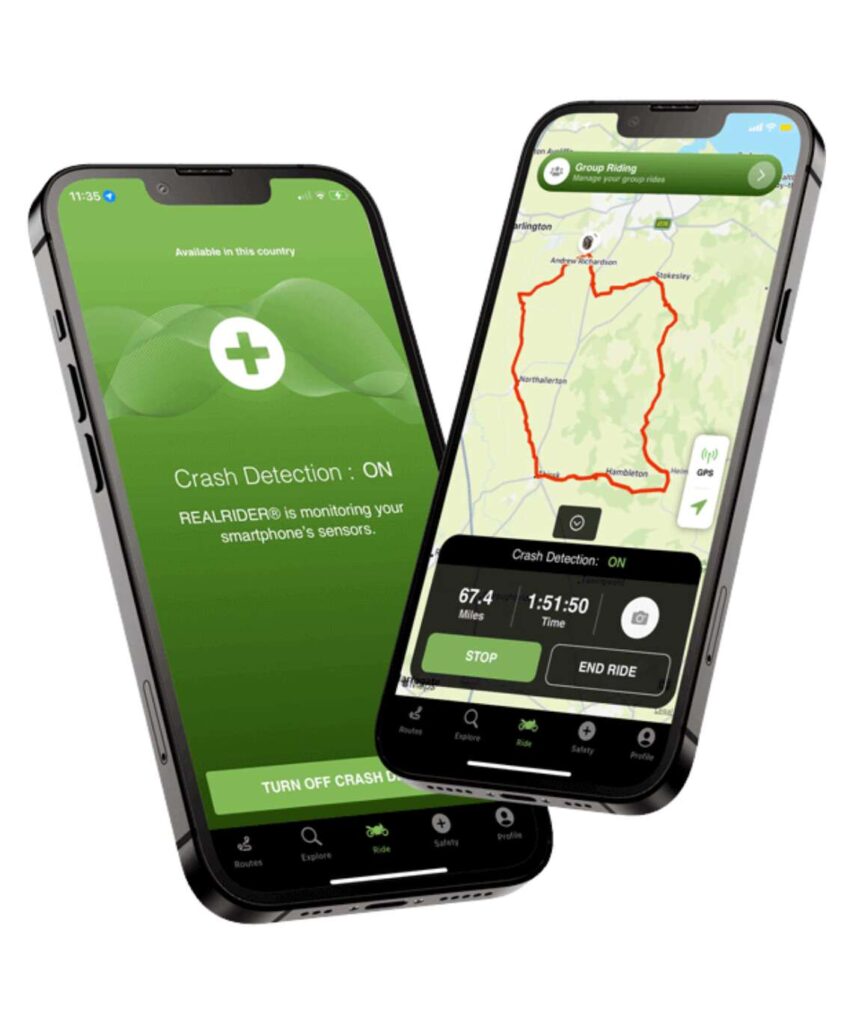 Código de descuento de RealRider: aplicación de detección de choques de motocicletas que salvan la vida »