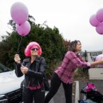 Desfile caritativo 'Gard All in Moto - Occitania' por el Pink Octubre