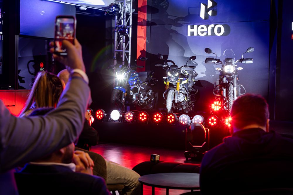 Hero Motocorp lanza nuevas motos en Argentina: HUNK y XPULSE 1 Hero presentó tres nuevas motos en Argentina