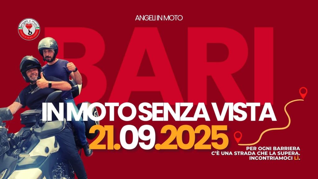 Con "In Moto sin Vista" volvemos al camino de compartir - Ángeles en Moto ODV