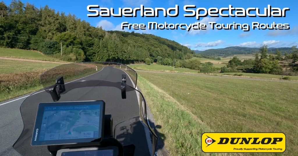 Sauerland Spectacular - Rutas de turismo de motocicletas gratis