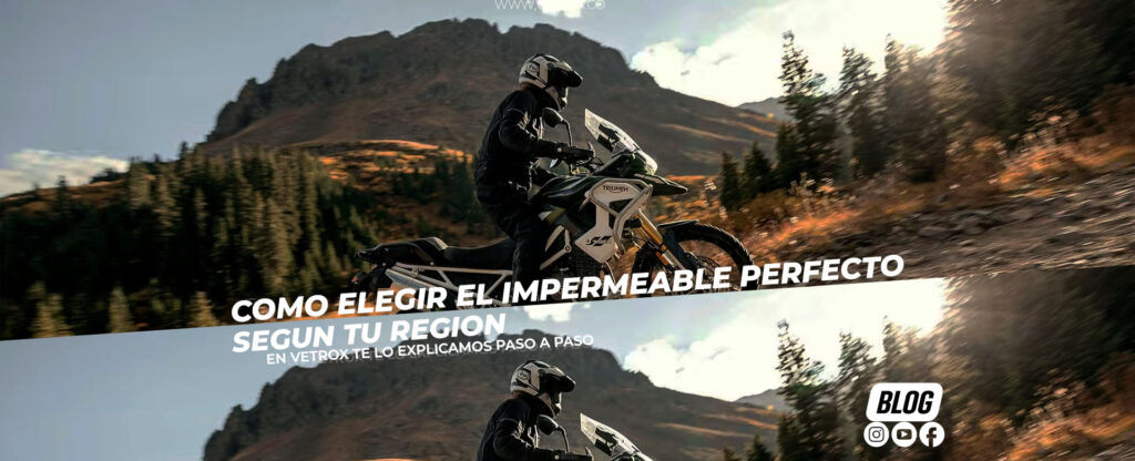 Guía para elegir el impermeable ideal para motociclistas según el clima de tu región