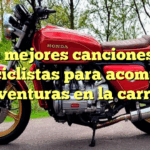 Las mejores canciones para motociclistas en la carretera