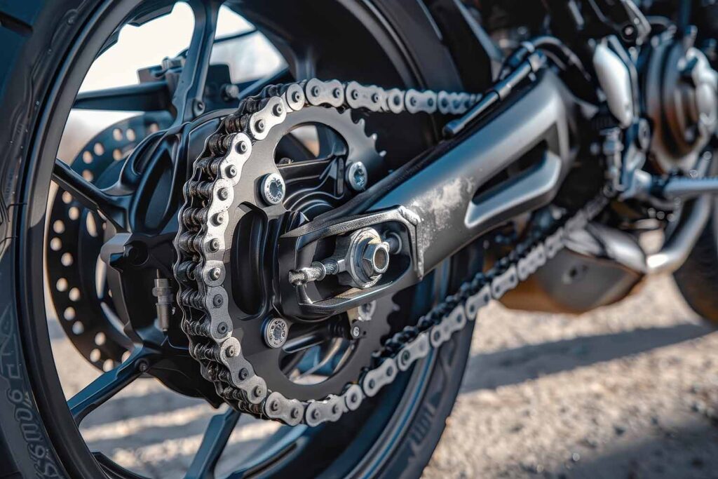 ¿Qué es la cadena de una moto y cuándo se revisa?