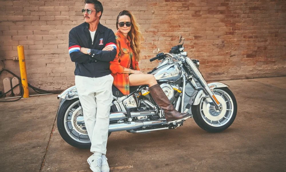La colaboración de Brad Pitt con Harley se basa en la credibilidad real de las motocicletas