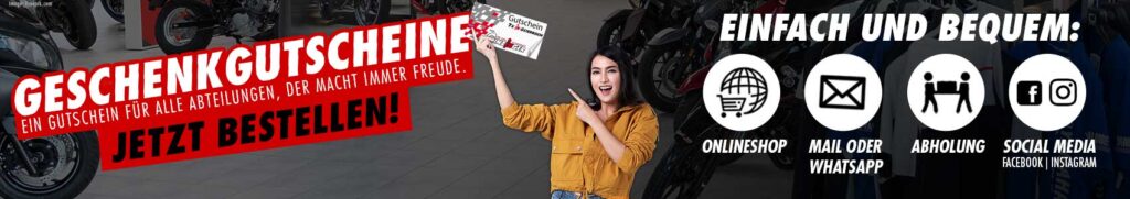 Descuentos en ropa y accesorios moteros en Ginzinger 1 Days - Motos Ginzinger de dos ruedas y accesorios