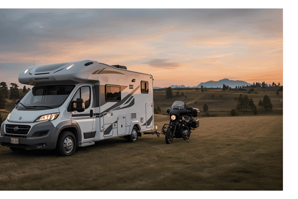 5 viajes por carretera en autocaravana con moto que debes hacer en Europa