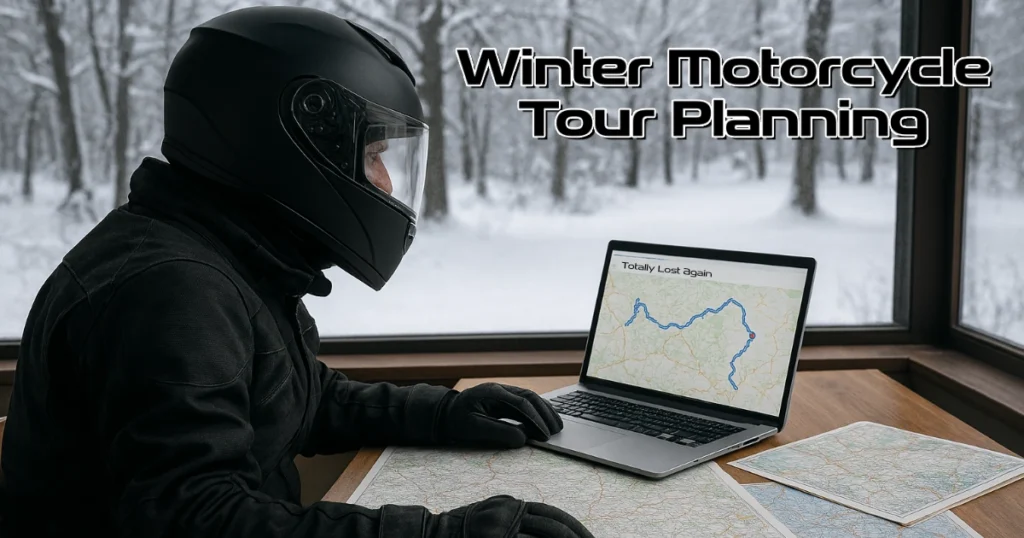 Planificación de viajes en moto de invierno: personaliza tu ruta o busca adrenalina 1 Planificación de viajes en moto de invierno: ¿hacerlo tú mismo o perseguir la adrenalina?