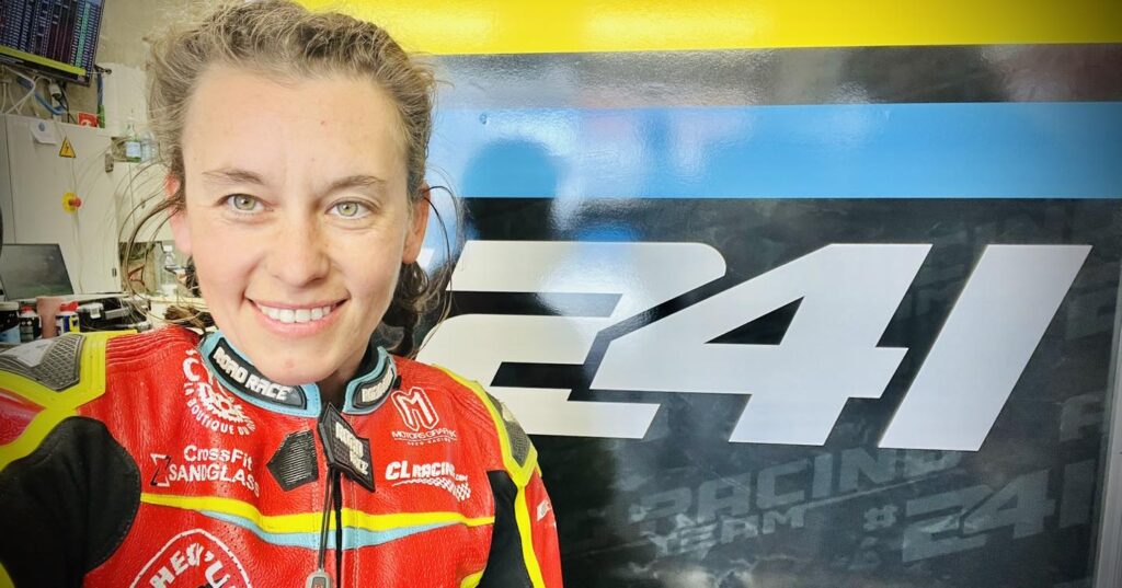 Amandine Creusot: La Tornade del motociclismo femenino 1 Amandine Creusot : « Ce qui me démarque à moto, c’est mon petit gabarit. »