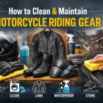 Guía para limpiar y mantener tu equipo de motociclismo