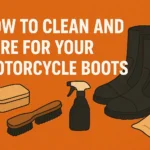 Cómo cuidar tus botas de moto y prolongar su vida útil