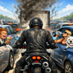 Motocicletas en Atascos: ¿Filtrar o Esperar?