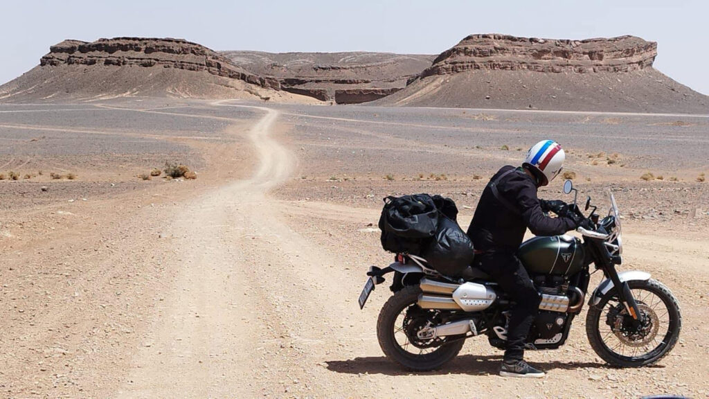 Aventura en moto por Marruecos con la Triumph Scrambler 1 Marruecos en moto con Marcello: Triumphstateofmind