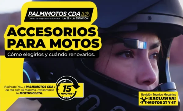 Accesorios de seguridad para motos: elección y renovación 4 Accesorios para motos: cómo elegirlos y cuándo renovarlos.