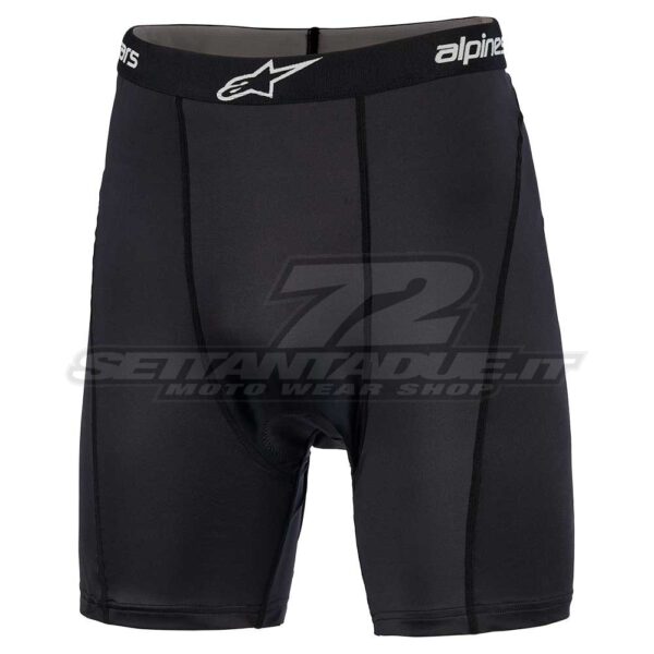 Boxer Acolchado Alpinestars MX para Motociclismo - Comodidad y Seguridad 2 Boxer Moto Acolchado Alpinestars MX - Negro - Oferta