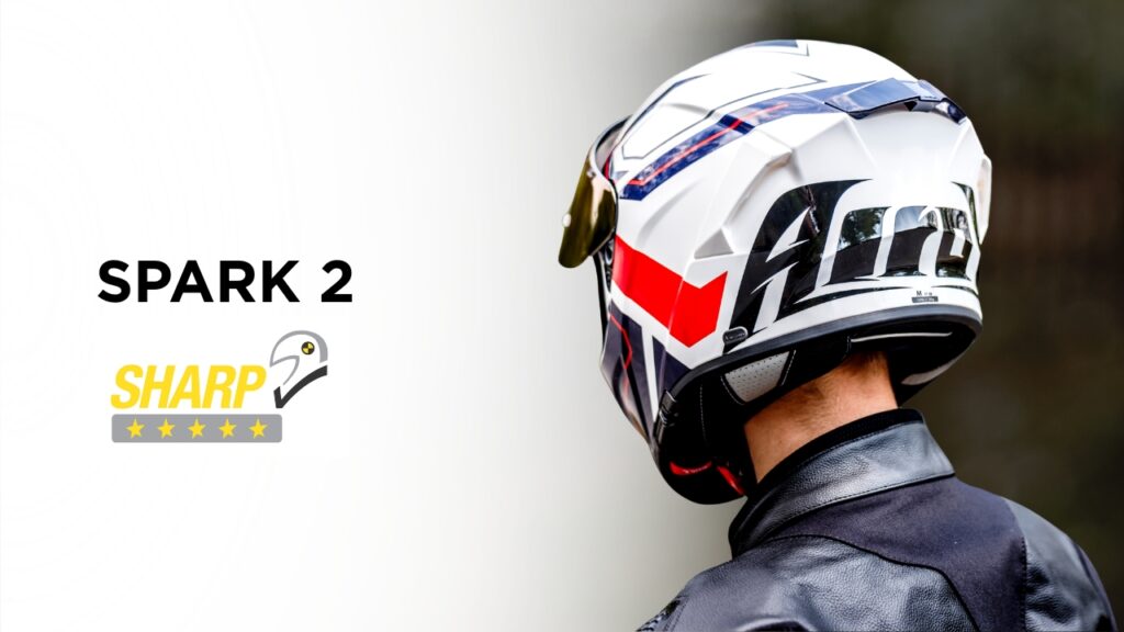 Airoh Spark 2: Casco de Moto con Calificación SHARP de 5 Estrellas 1 Casco de moto SHARP de 5 estrellas: Airoh Spark 2 consigue la máxima puntuación