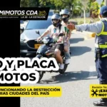 Pico y placa para motos en Colombia: Ciudades afectadas y horarios