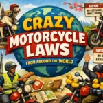 Leyes inusuales sobre motocicletas en todo el mundo